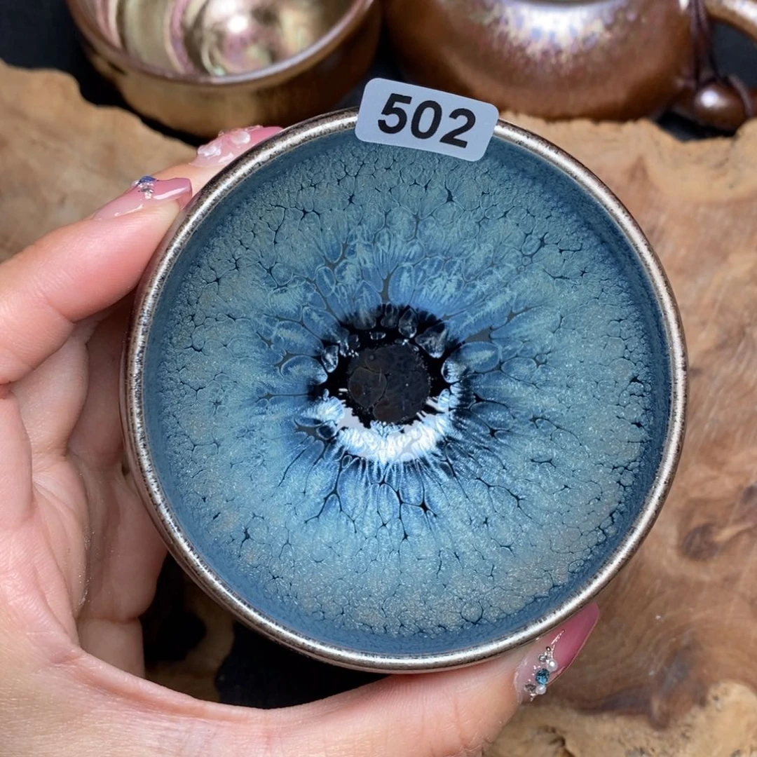 茶盏建窑建盏主人杯502