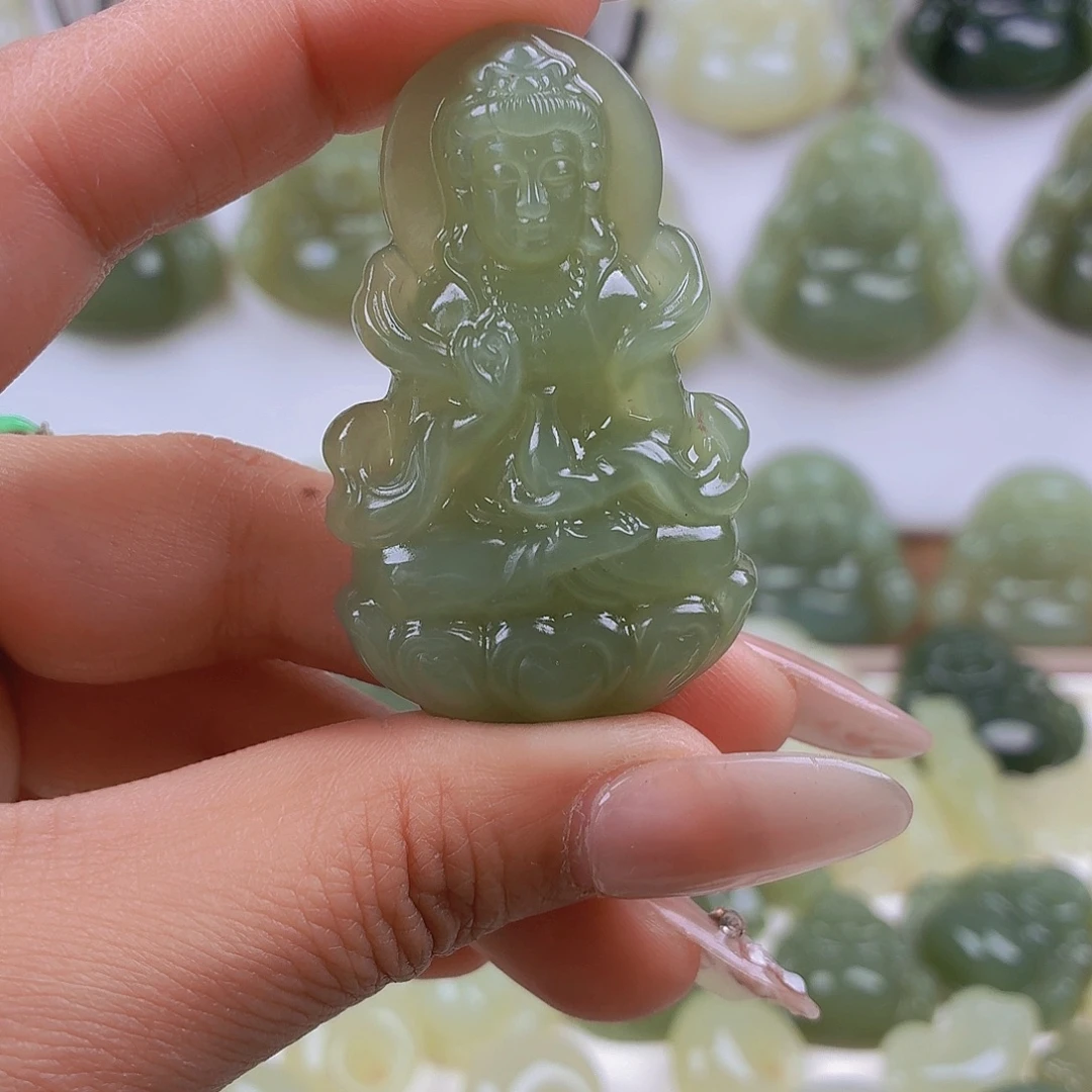 别***晚和田玉未镶嵌颈饰