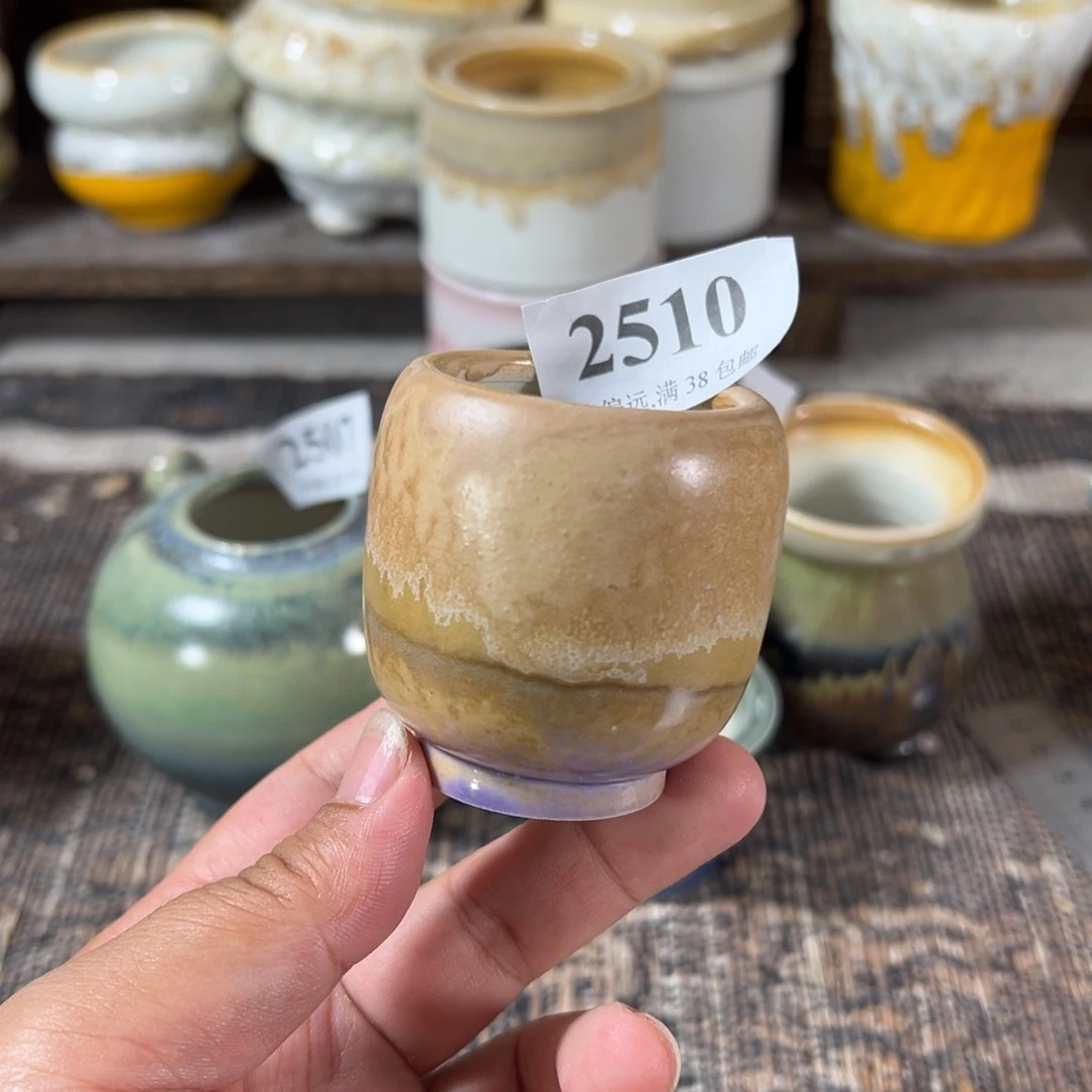 口4 手工花盆满30包邮