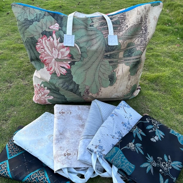 (巨大加厚款特惠)收纳袋80·90升级把手更牢固搬家换季被子衣服袋