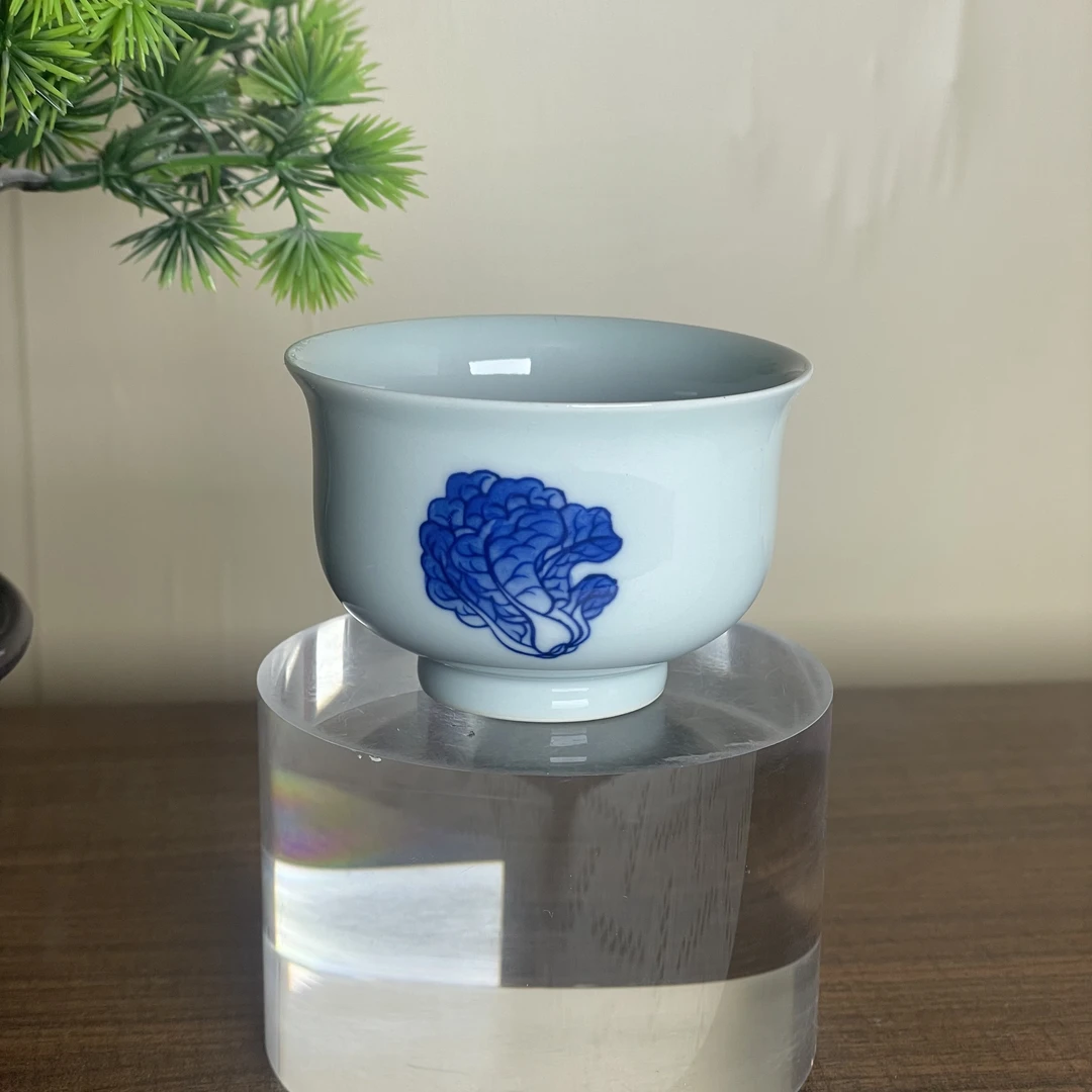 戴窑 白菜主人杯 DY002