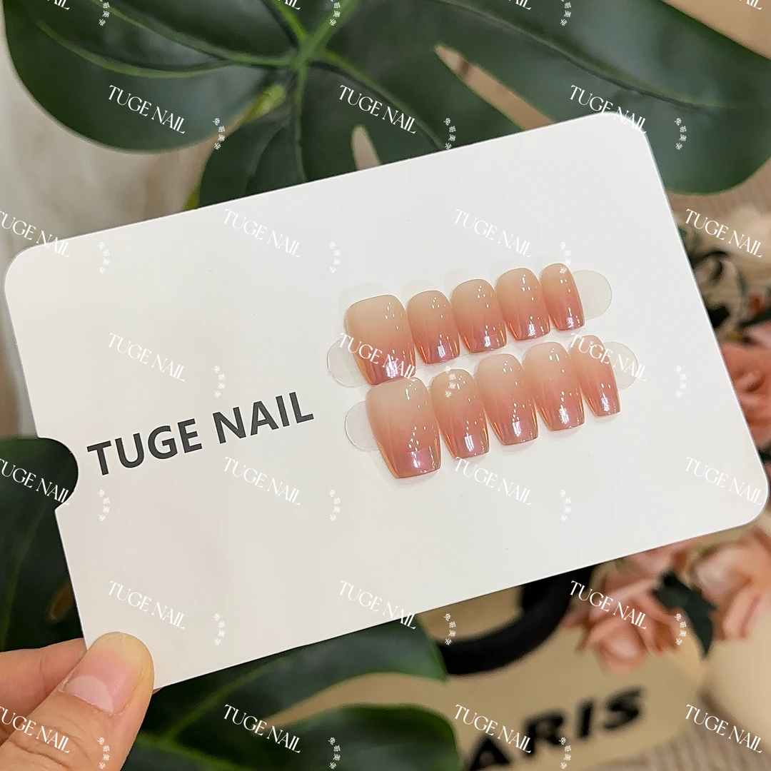 TugeNail “春光” 秋冬爆款玻璃猫眼美甲气质猫眼简约美甲TGJJ