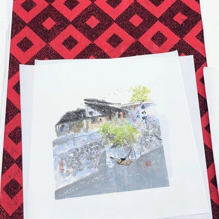 国画42/42纯手绘国画作品