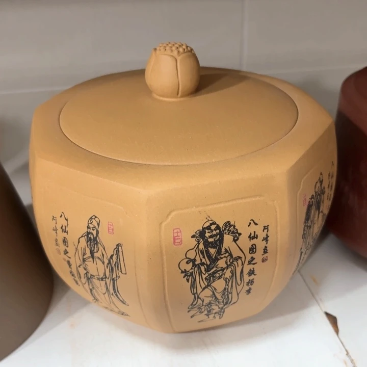 紫砂茶叶罐紫砂茶叶罐