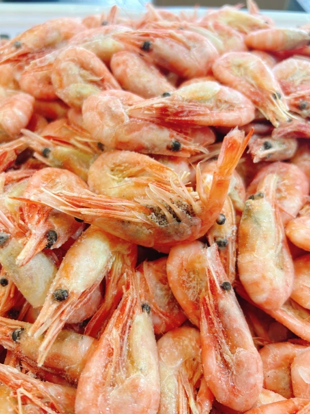 【精选】腹籽 2024年北极甜虾三斤 90-120+ 京东/顺丰包邮