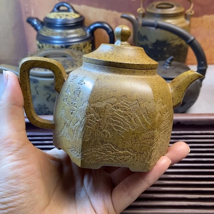 茶壶紫砂紫砂全手工