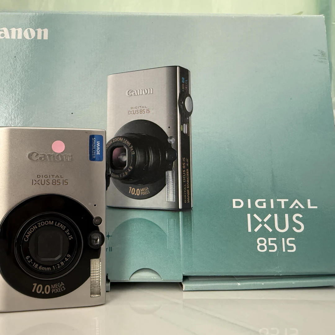 95新 Canon/佳能 ixus85带盒 复古人像 冷白皮效果拉满 no退换