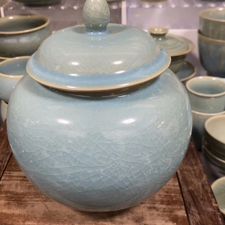 瓷摆件原矿釉原产地汝瓷微瑕