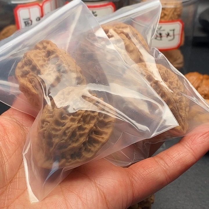 好***牛把件文玩核桃大粗筋佛肚
