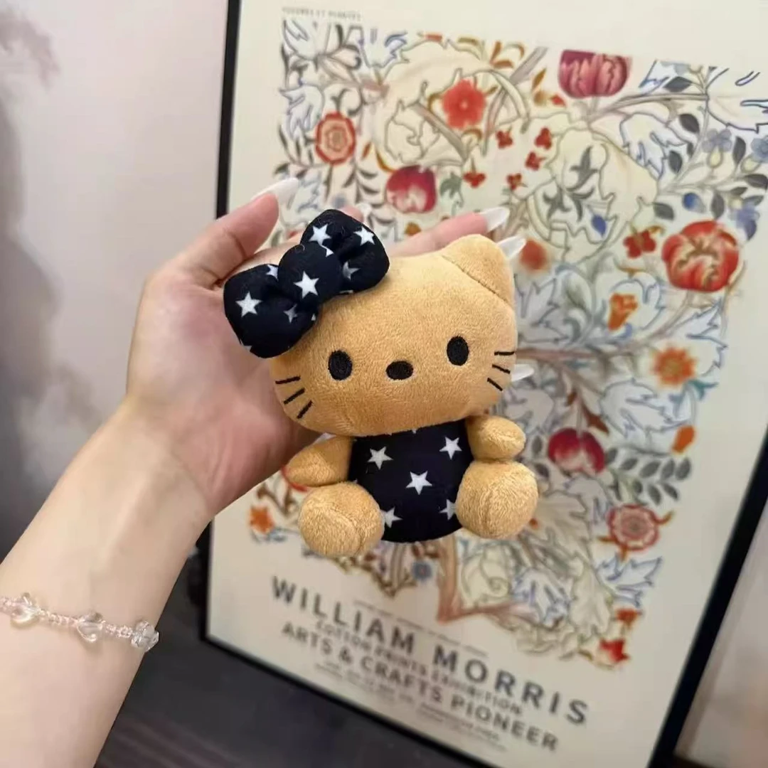 可爱时尚黑皮星星kitty挂件