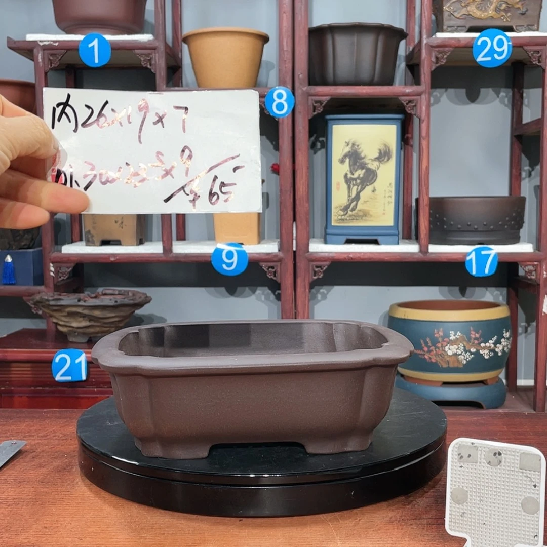 【闪购商品】紫砂花盆紫砂花盆