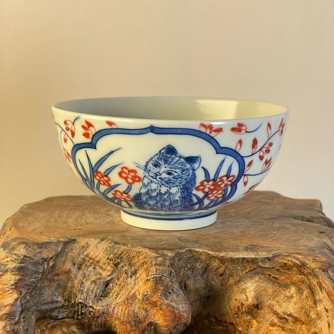 雨溪 花卉猫主人杯 10309