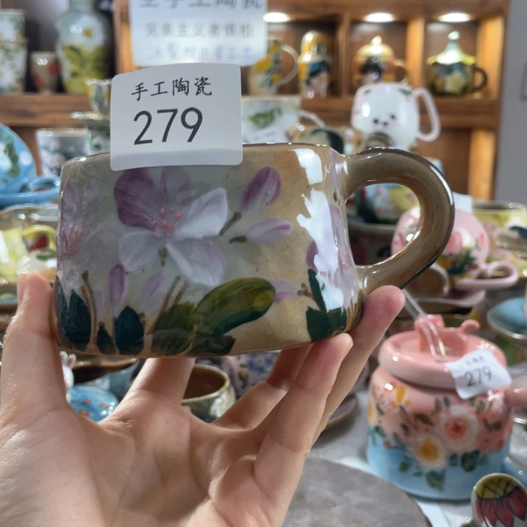 景德镇手工陶瓷杯279