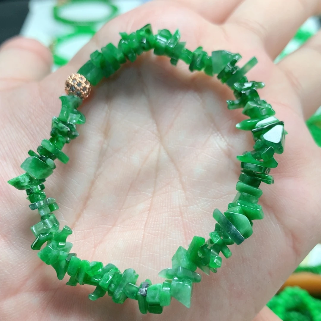 翡翠未镶嵌手链翡翠