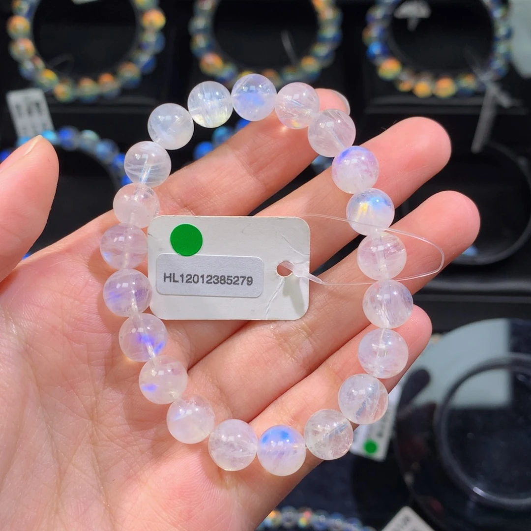 月光石手链未镶嵌晨*8.5mm