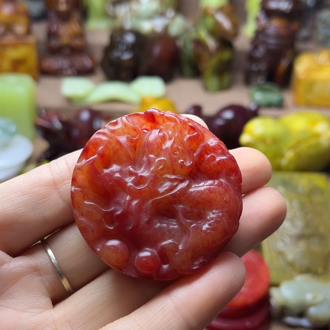 白玉菩提吊坠0000