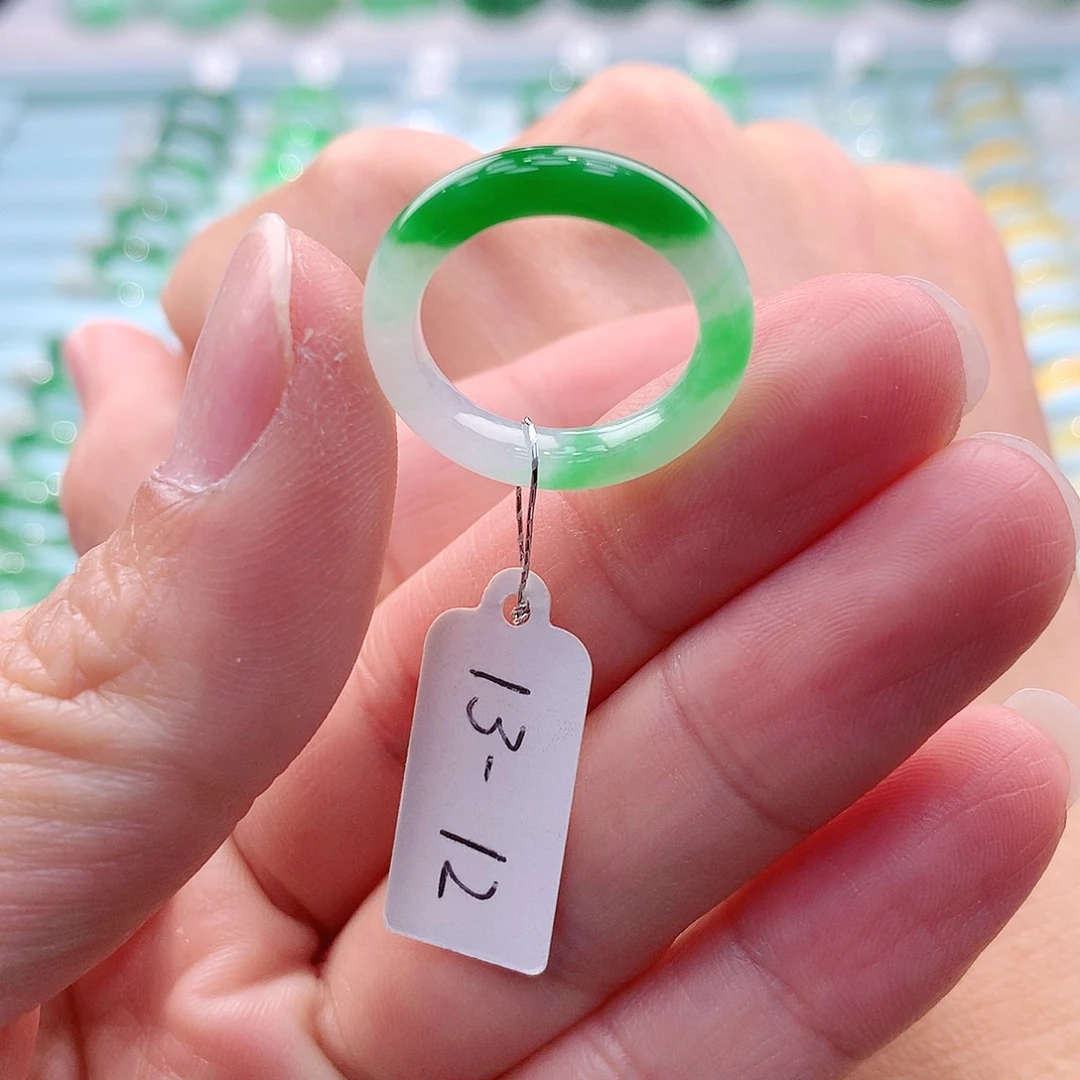 未镶嵌戒指翡翠A货缅甸翡翠