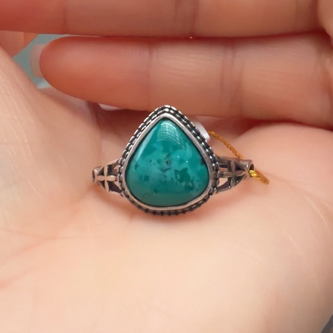 绿松石未镶嵌戒指