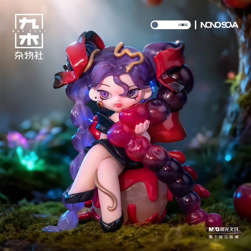 九木杂物社x NONO SOVA迷雾镇童谣系列盲盒拽姐潮玩手办收藏摆件