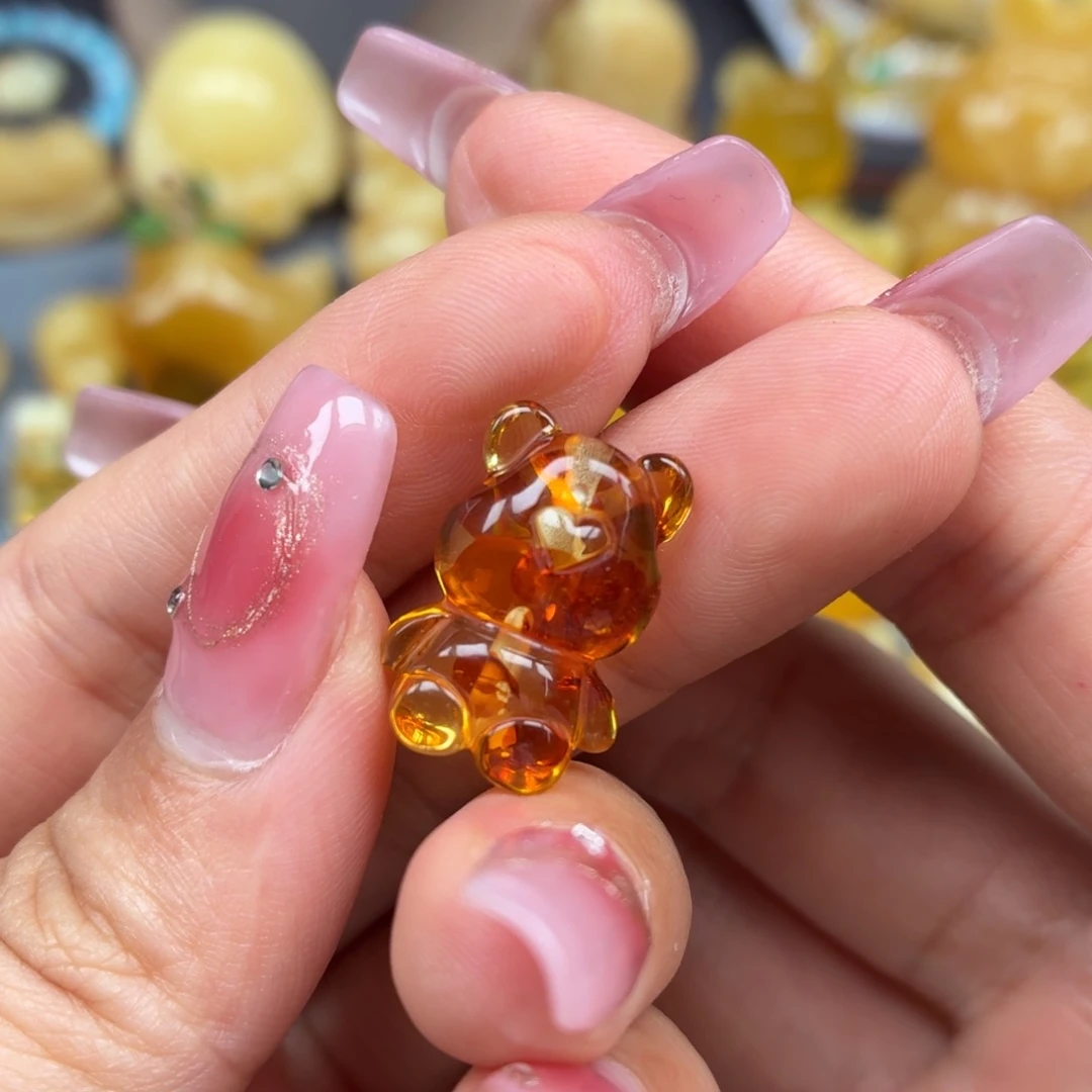 未镶嵌琥珀裸石蜜蜡