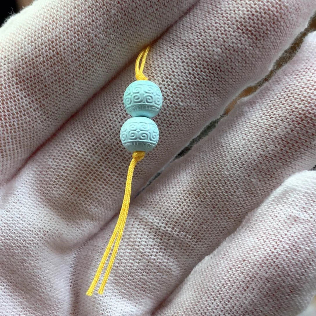 绿松石未镶嵌挂件