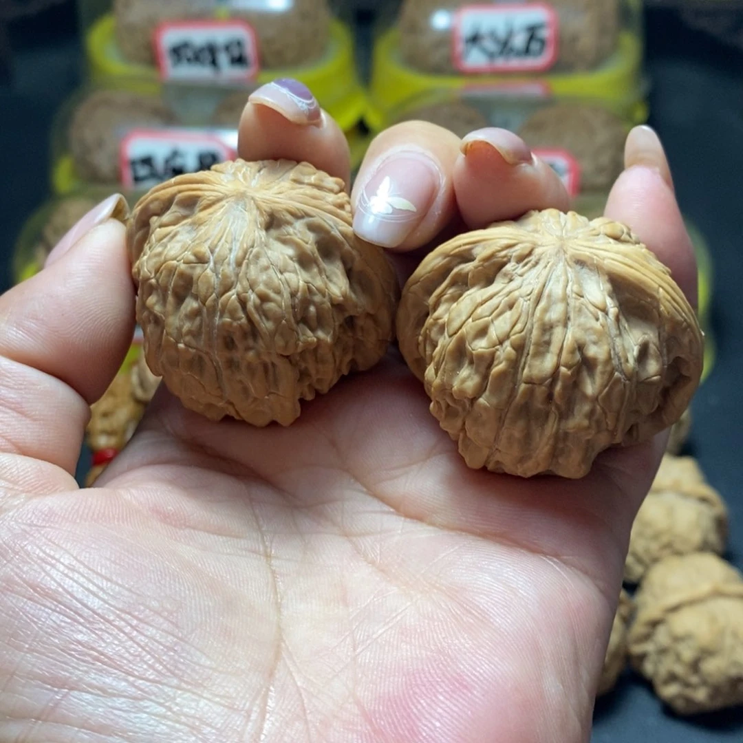 文玩核桃把件8号磨盘42尺