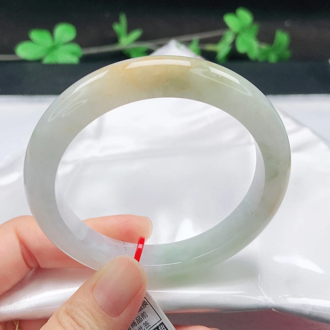 未镶嵌手镯翡翠56圈