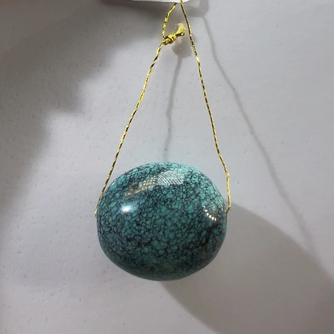 绿松石未镶嵌挂件