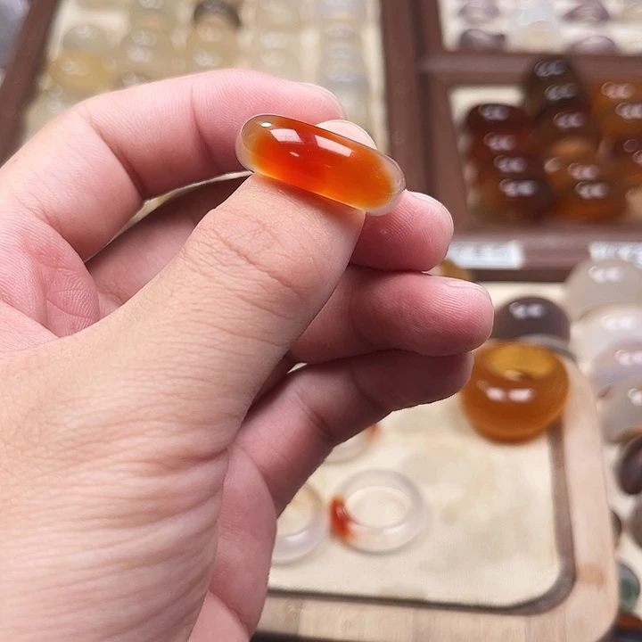 玛瑙/玉髓未镶嵌戒指6