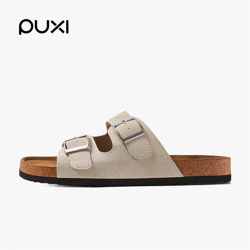 朴西新款博肯拖鞋女士休闲懒人外穿拖鞋防滑平底凉拖鞋户外夏季