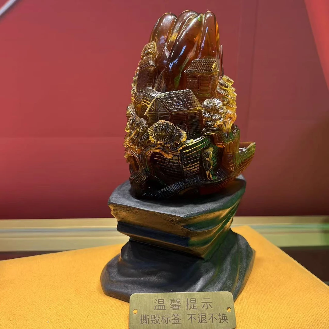 【胖】琥珀摆件 @k