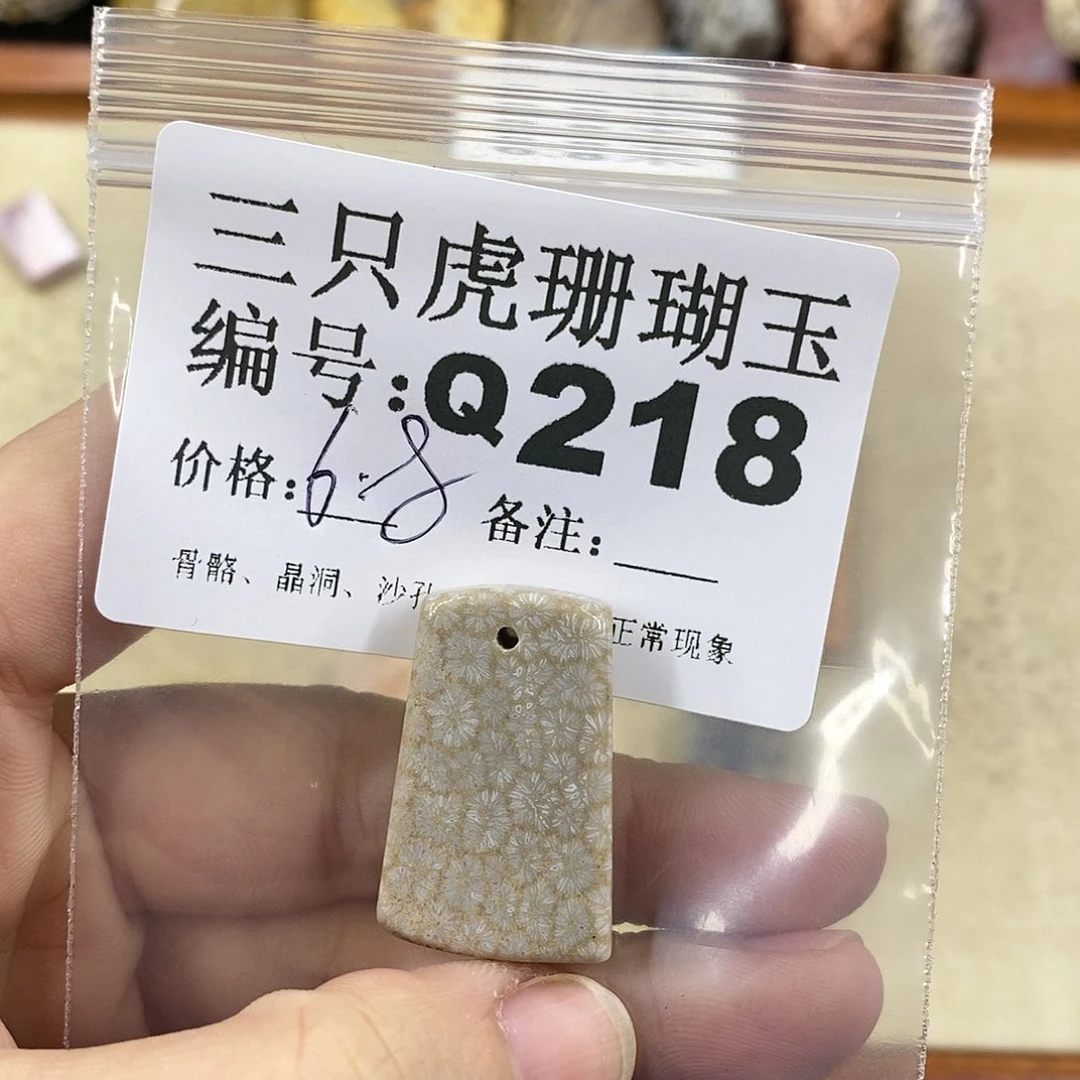 硅化珊瑚（珊瑚玉）1未镶嵌?*.