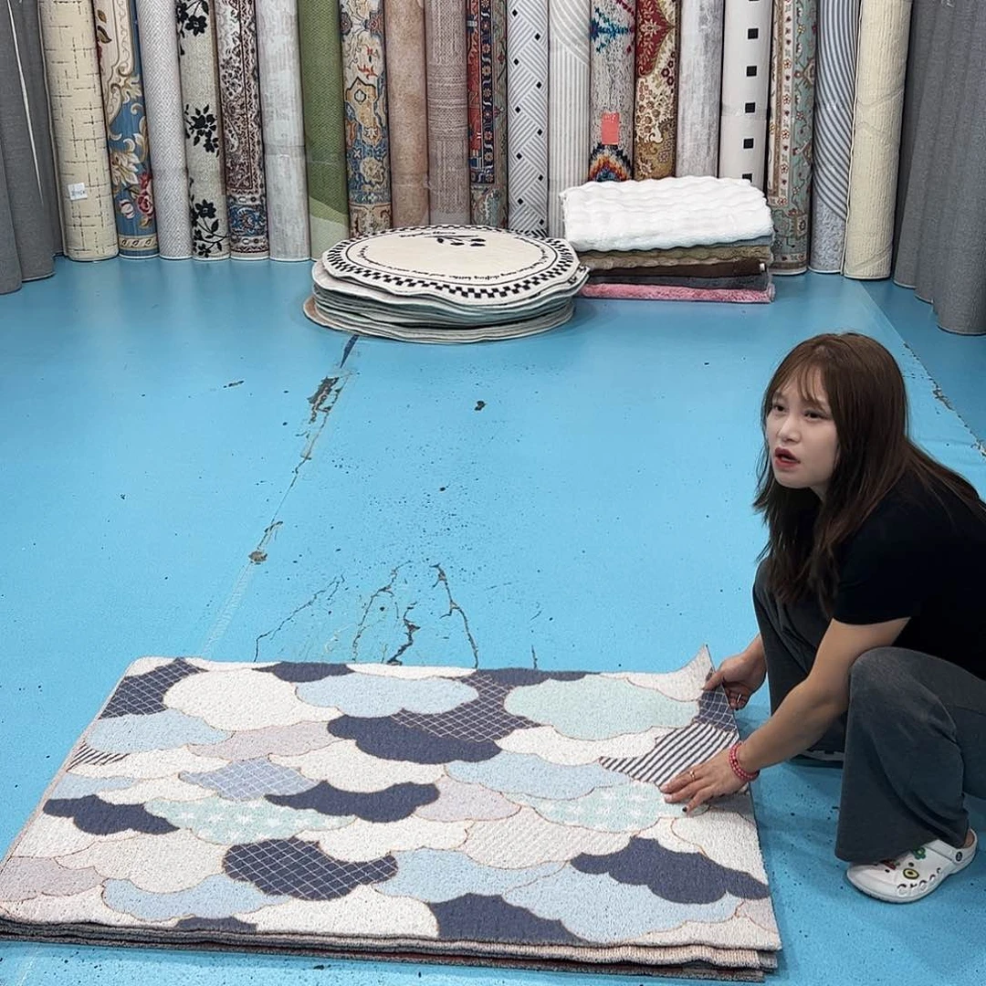 混纺80×120尺寸误差±1-3cm丝圈全新特价福利