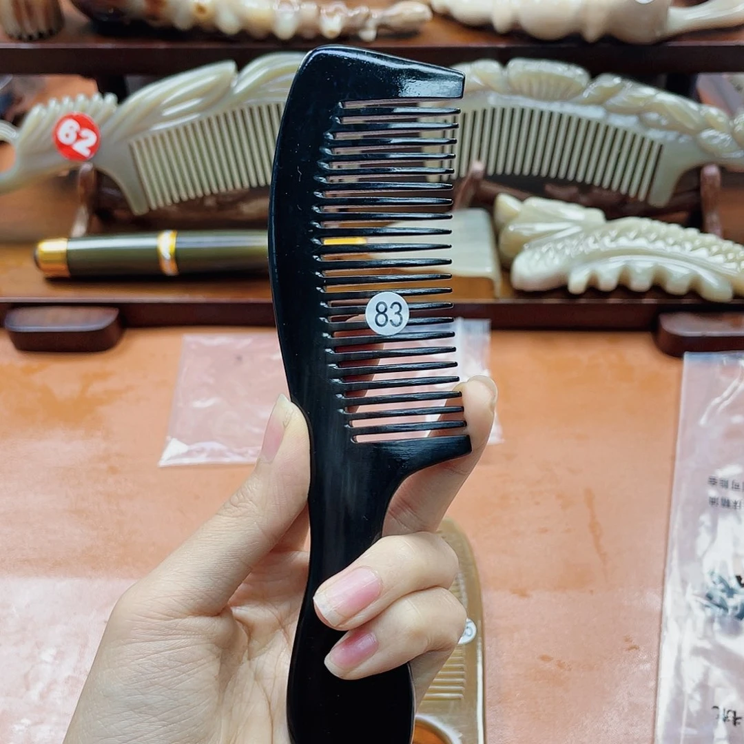 纯手工制作牛角梳83