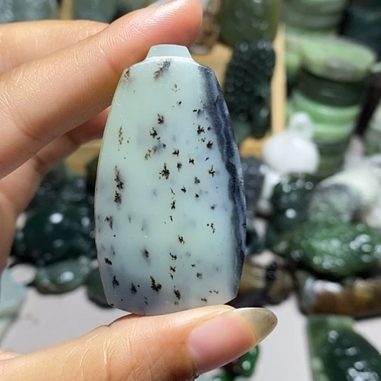 未镶嵌和田玉（糖玉）珠宝半成品我***兵