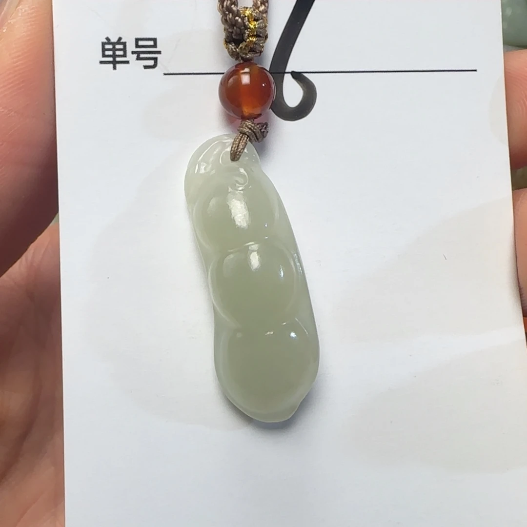 和田玉未镶嵌挂件6