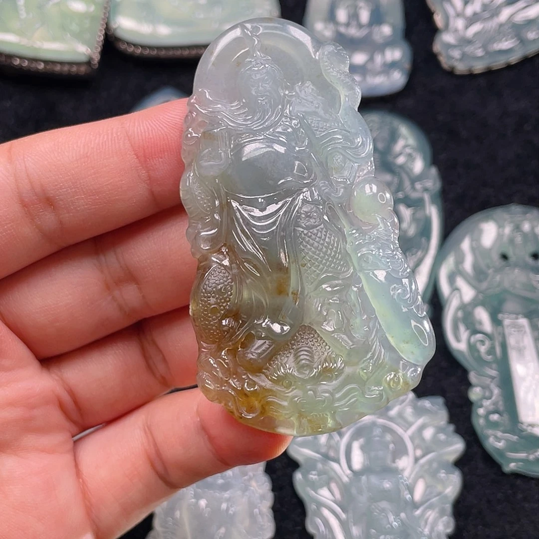 颈饰未镶嵌翡翠6，