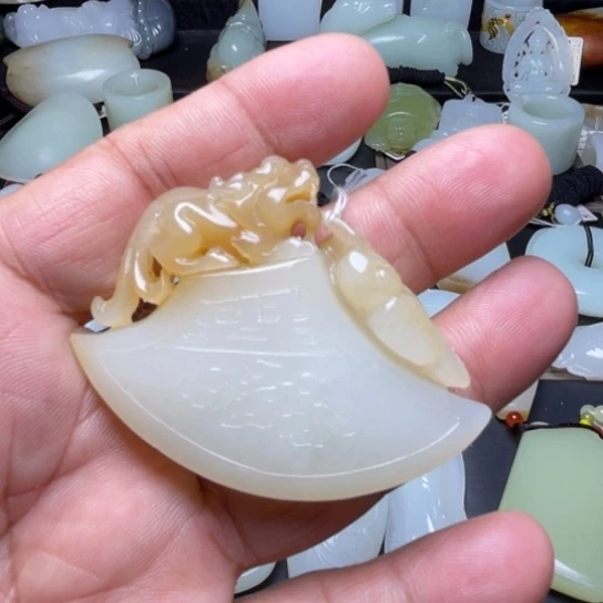 吊坠(不含链)未镶嵌和田玉