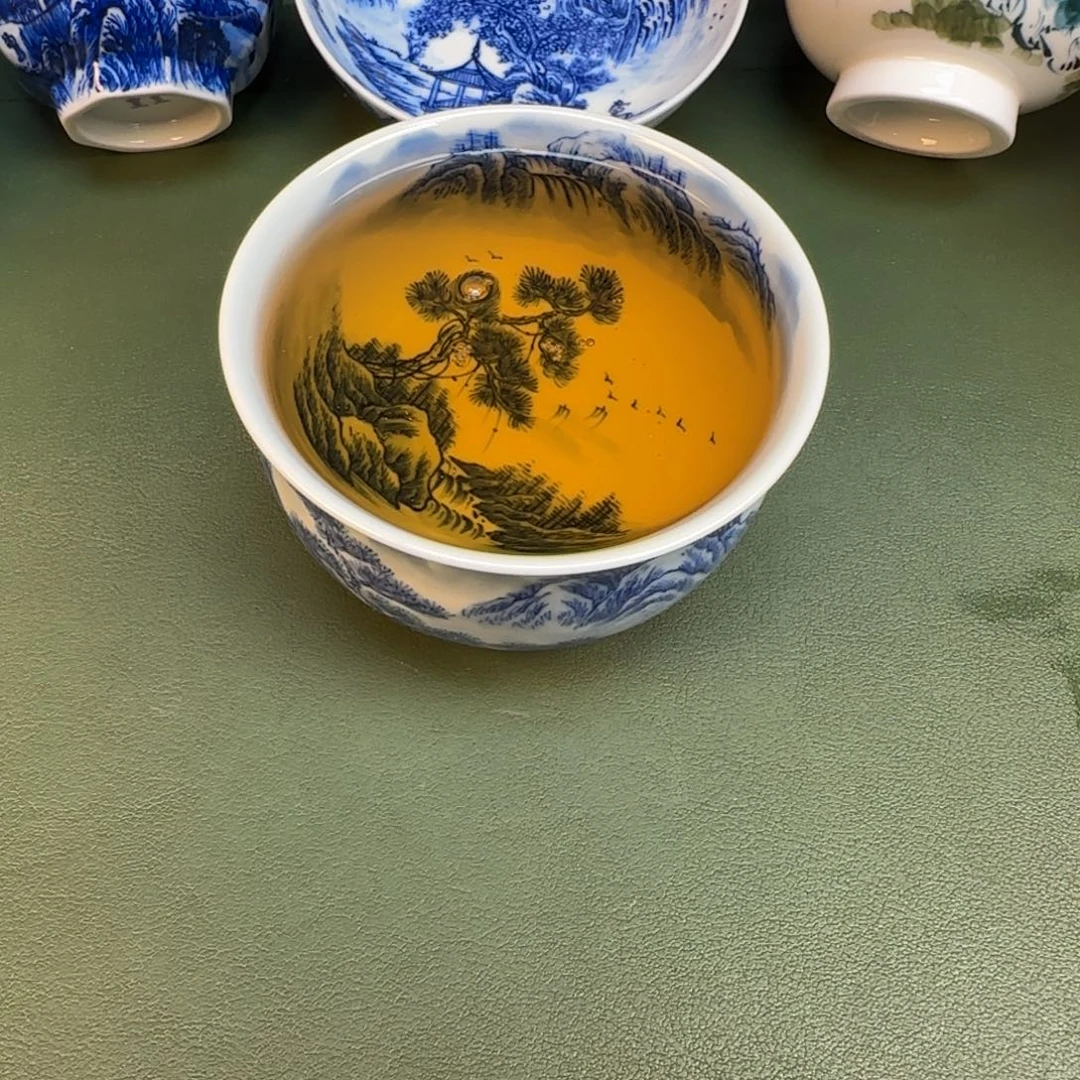 纯手工纯手绘茶具石头98