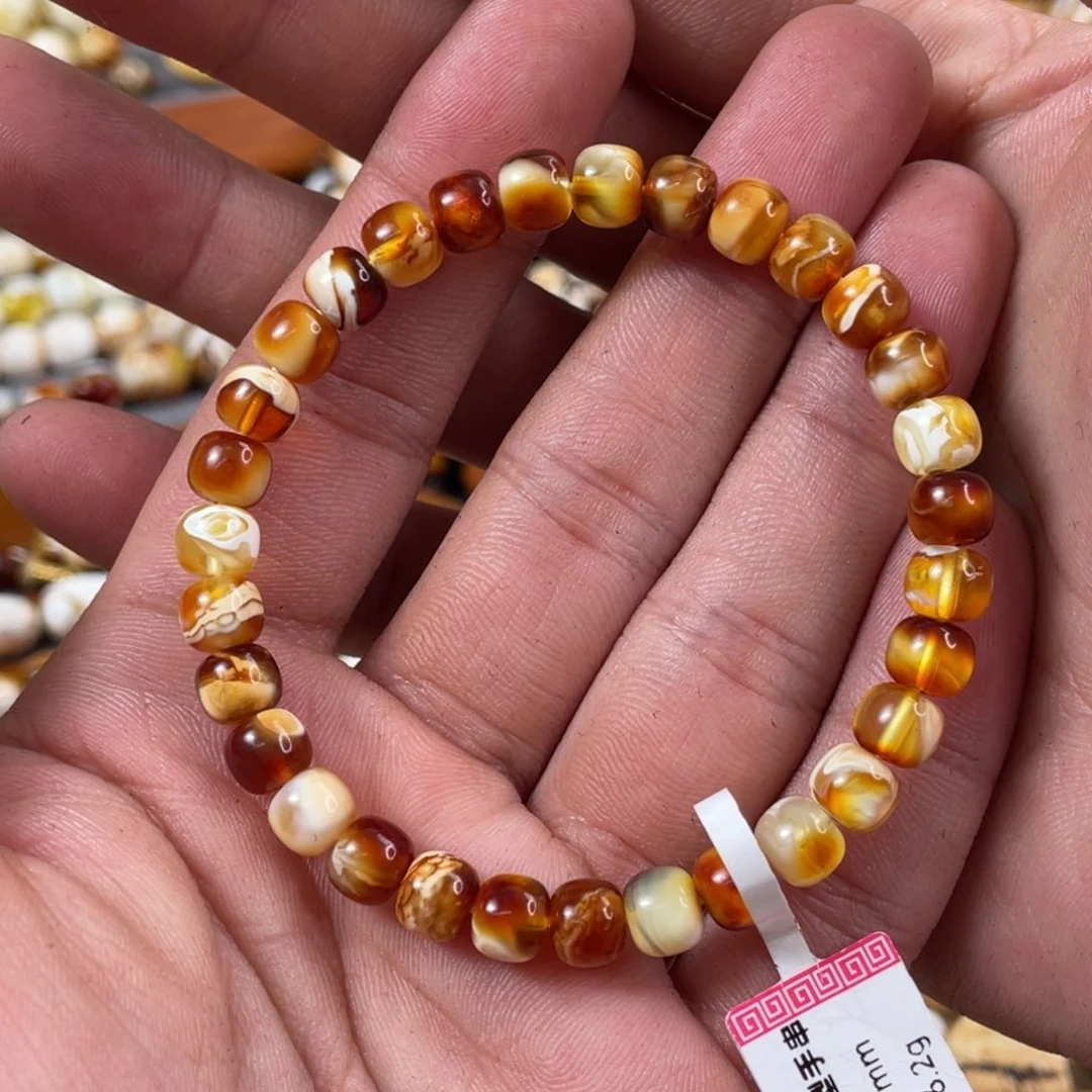 琥珀未镶嵌珠宝奇石7mm