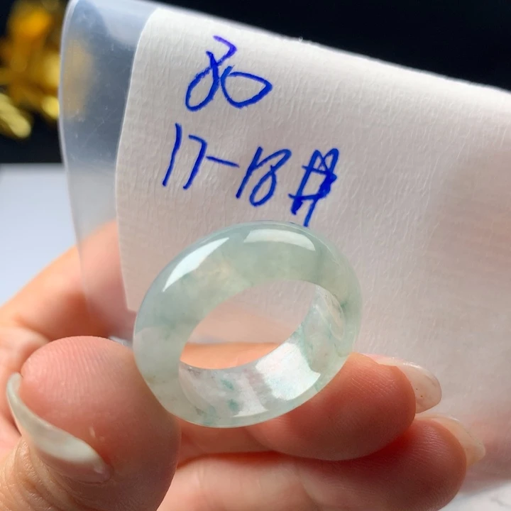 @***）定制翡翠未镶嵌戒圈