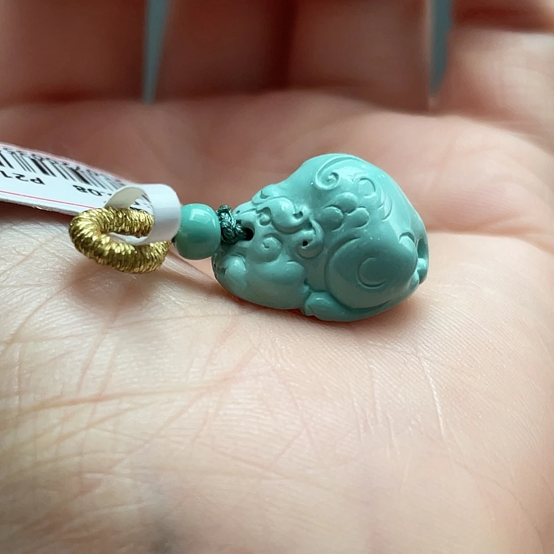 绿松石未镶嵌颈饰