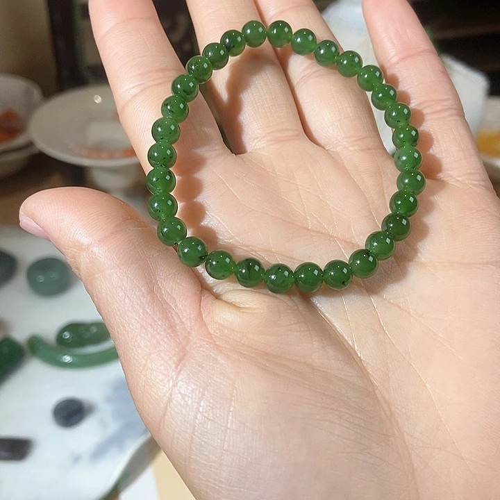 和田玉（糖玉）手链未镶嵌串