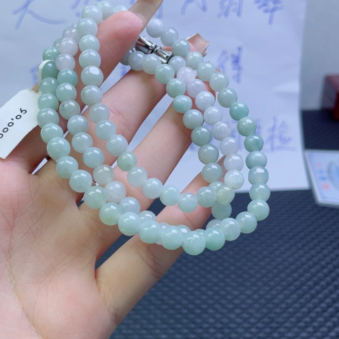 未镶嵌戒指翡翠珠串