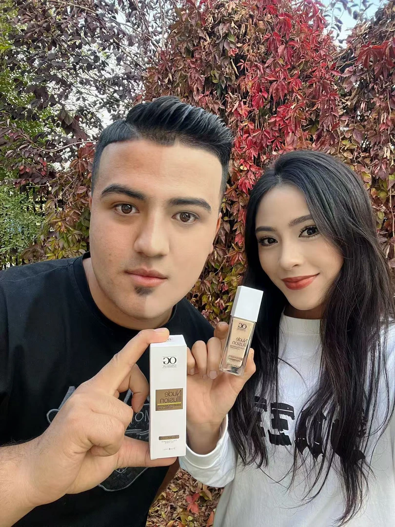 【爱吵架情侣专属】新款oGog持妆隐匿瑕疵正品修颜裸妆持光彩妆粉底