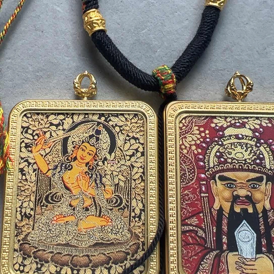 吊坠迪*双面定制 文殊 五爷