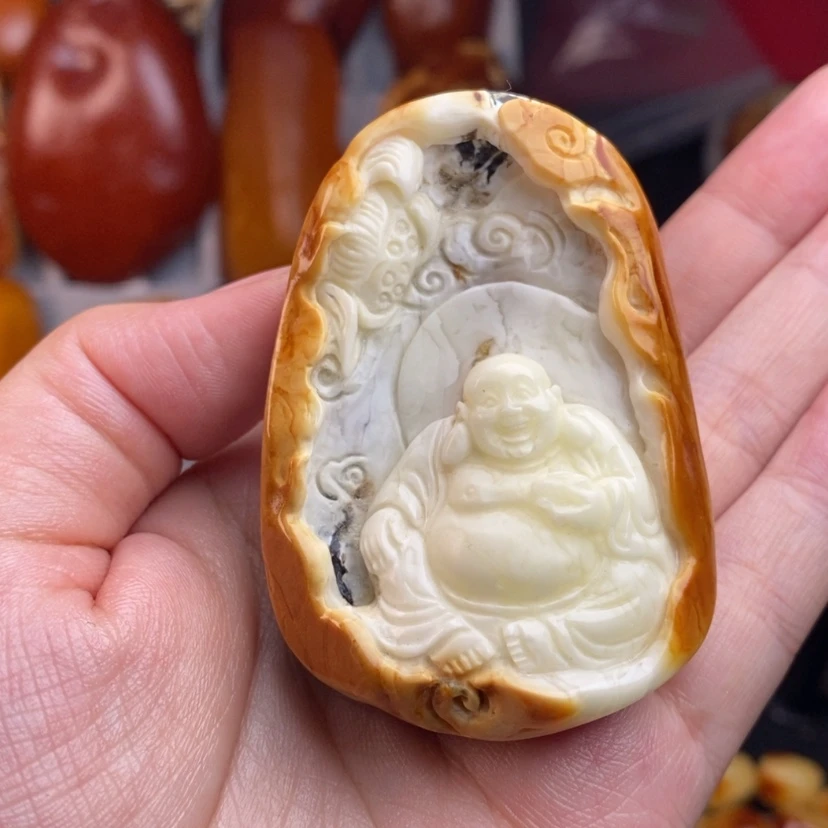 【闪购商品】定制琥珀裸石，。