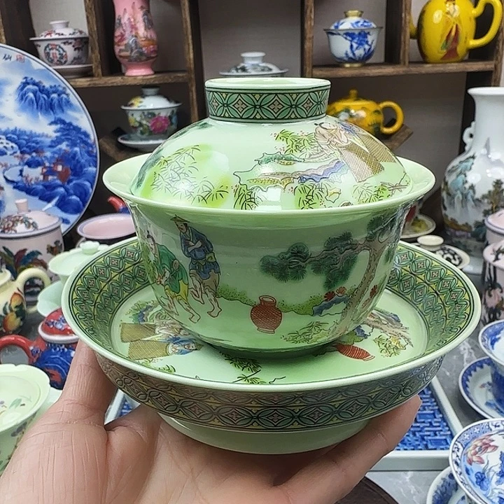 盖碗陶景德镇瓷器6