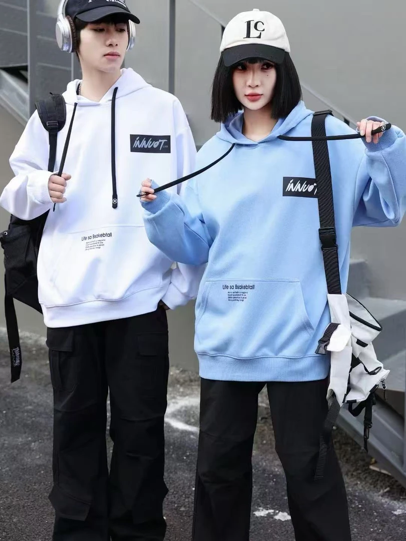 【59109-白】青少年春款潮品卫衣