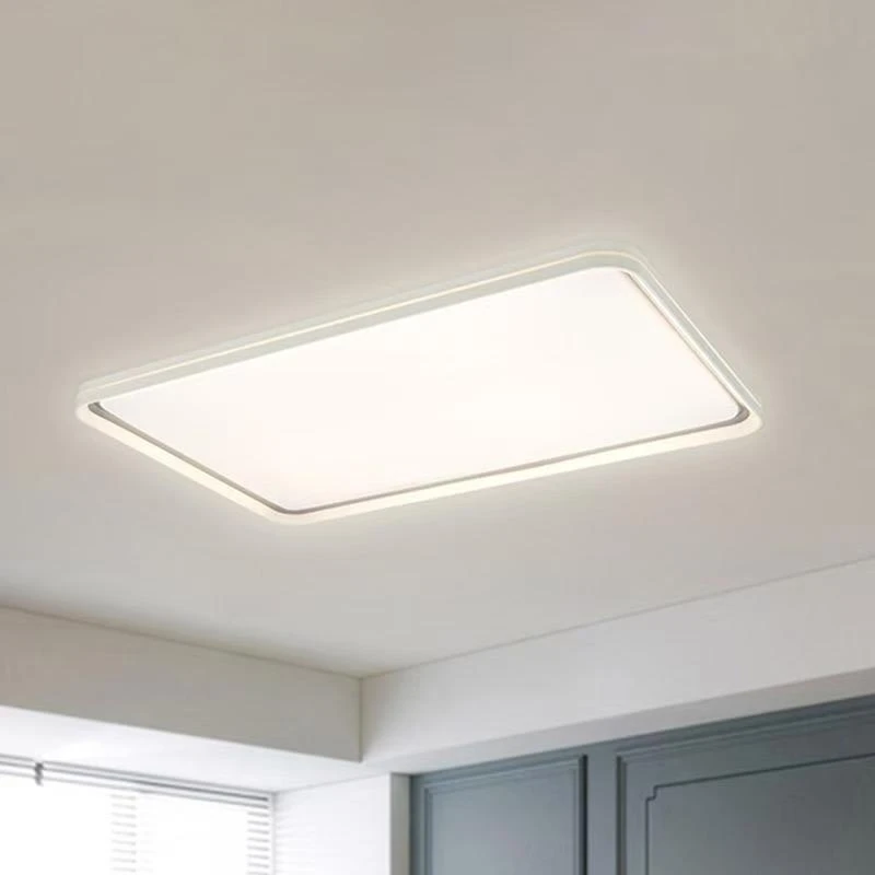 晶熙全光谱led节能吸顶灯简约轻奢照明灯具大气超薄北欧极简